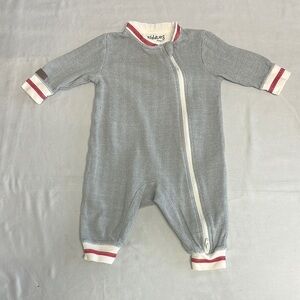 Juddlies - Kids One Piece in Gray and Red Romper/Sleeper